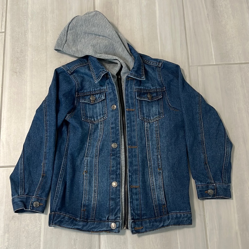 McCam Kids Jeans Jacket with Hood